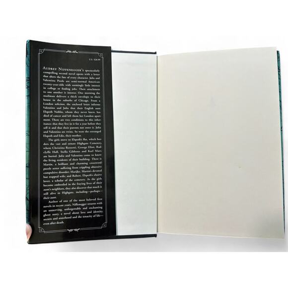 Her Fearful Symmetry Author of The Time Traveler's- Hardcover Book Fiction - Picture 5 of 9